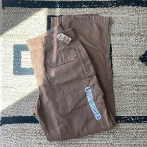 NWT Duluth trading fire hose cargo work pants 38x34